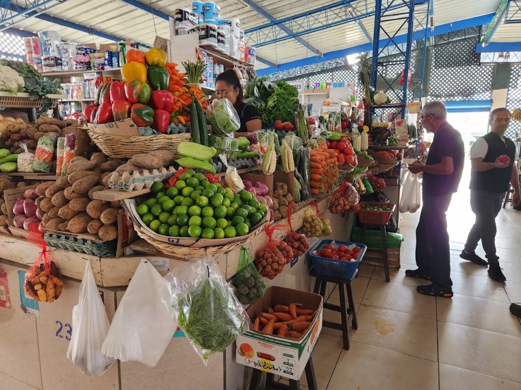 market Peruvian cooking class 2